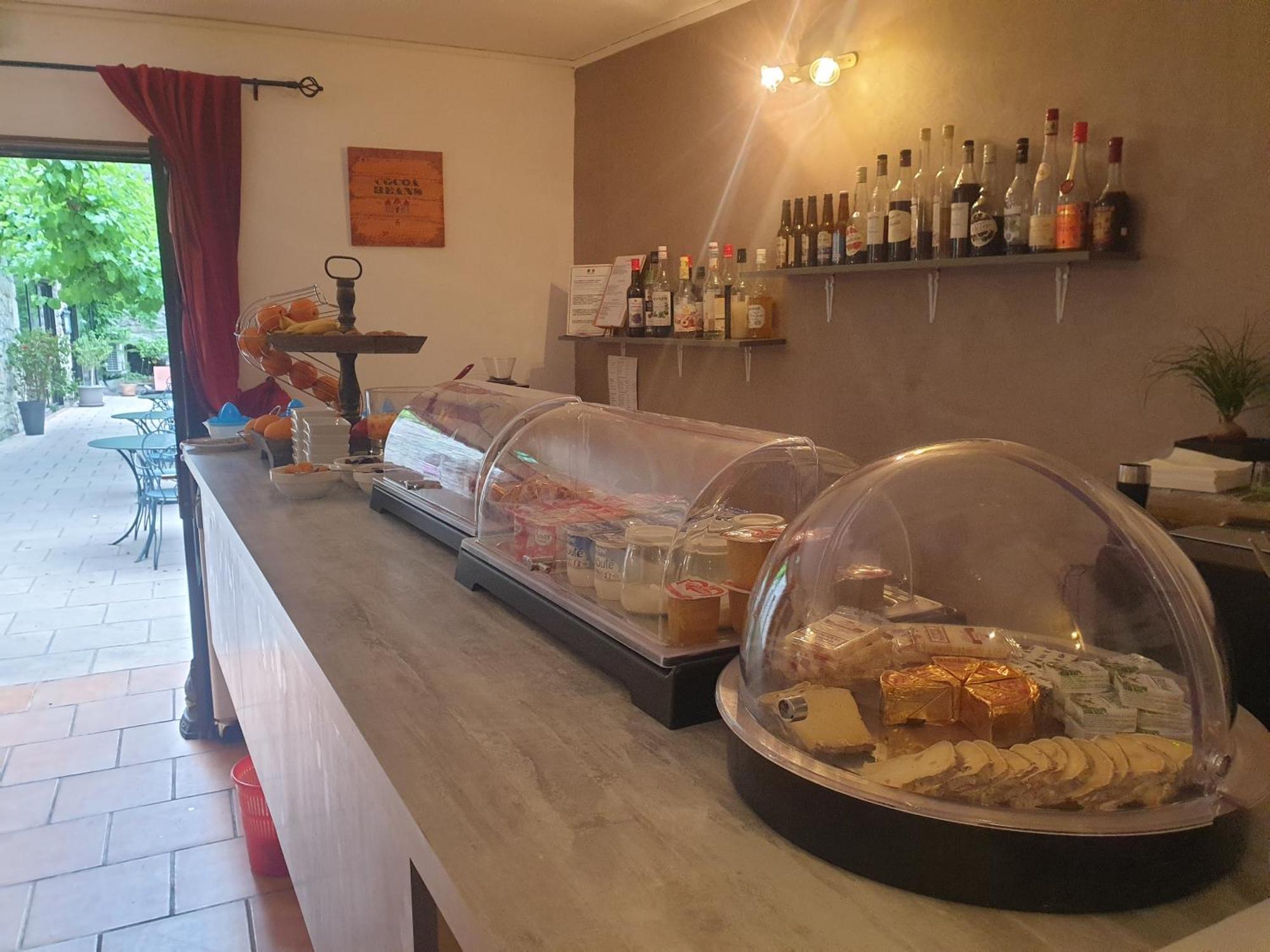 Hotel Mas De L'Espaire Les Vans Kültér fotó